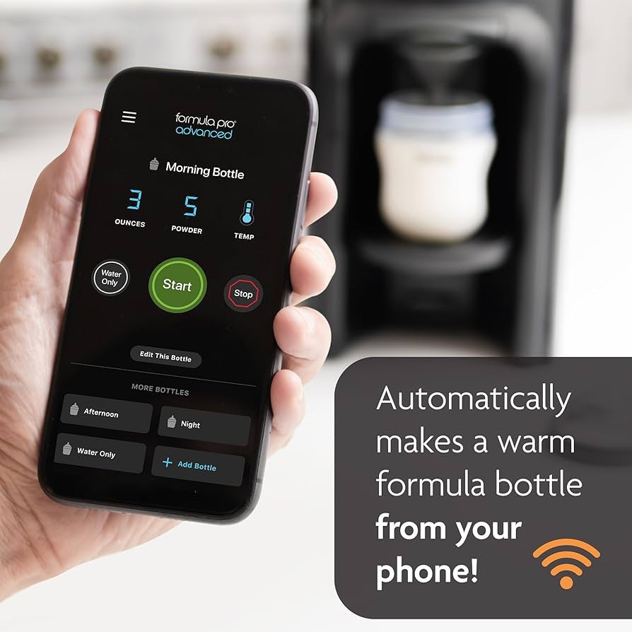 Baby Brezza - Formula Pro® Advanced Milk Prep Machine WiFi | Black