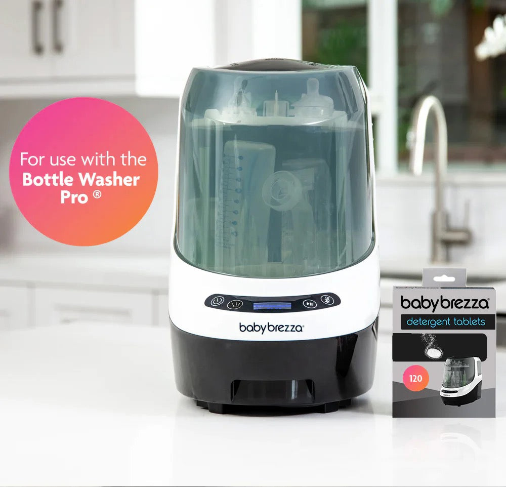 Baby Brezza - Detergent Tablets for Bottle Washer Pro | 120 Tablets