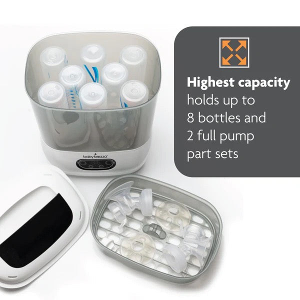Baby Brezza - One Step™ Baby Bottle Sterilizer And Dryer Advanced | Black