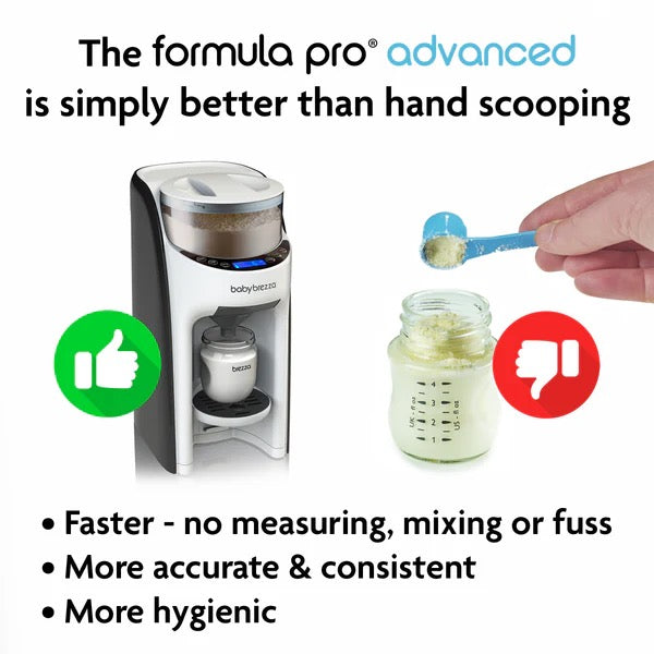 Baby Brezza - Formula Pro® Advanced Milk Prep Machine | Premium Black