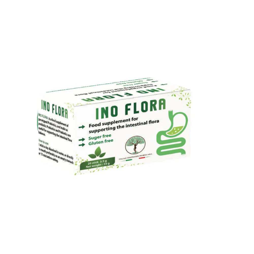 Ino Flora Sachet 20 sticks probiotic and prebiotic supplement Health Boutique