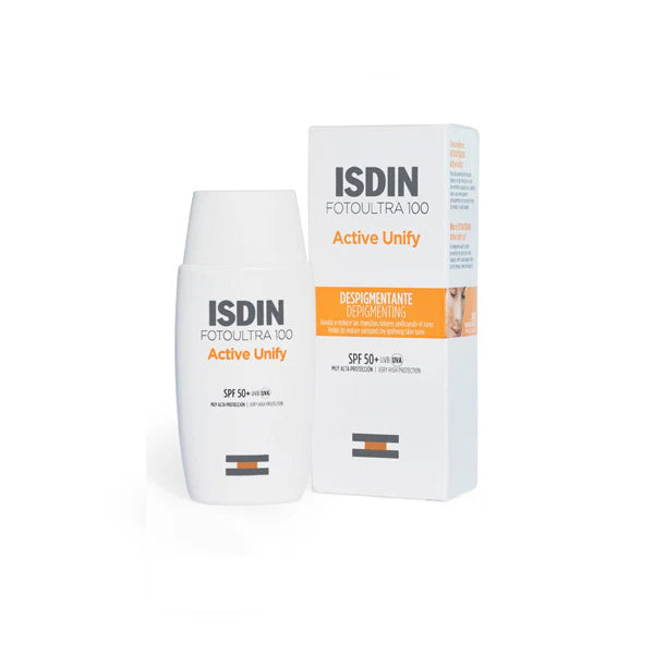 Isdin fotoultra 100 Active Unify SPF50 50ml no color Sunblock-health boutique