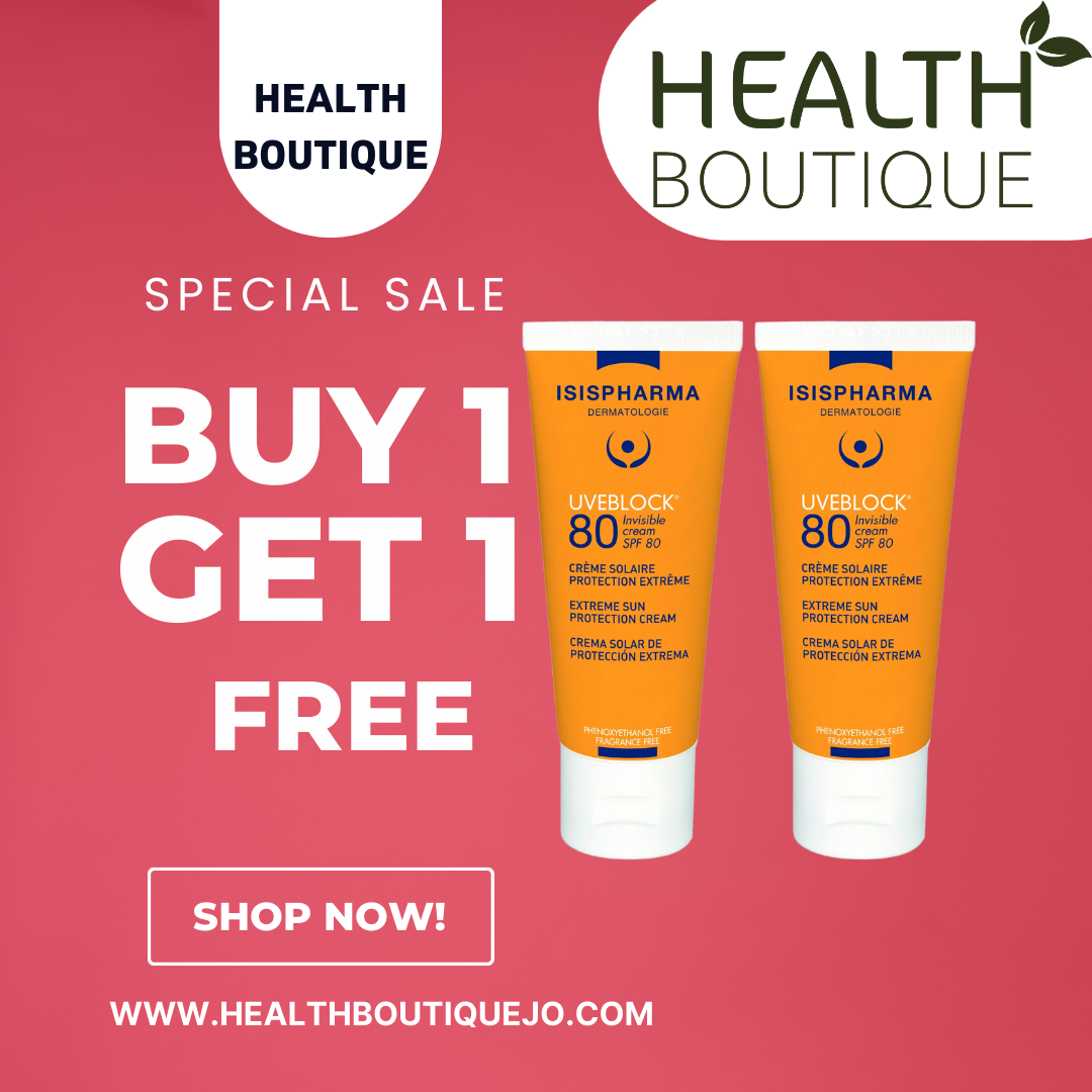 Isis Pharma Uveblock 80 Cream SPF 50 Plus Broad Spectrum Sunscreen Health Boutique