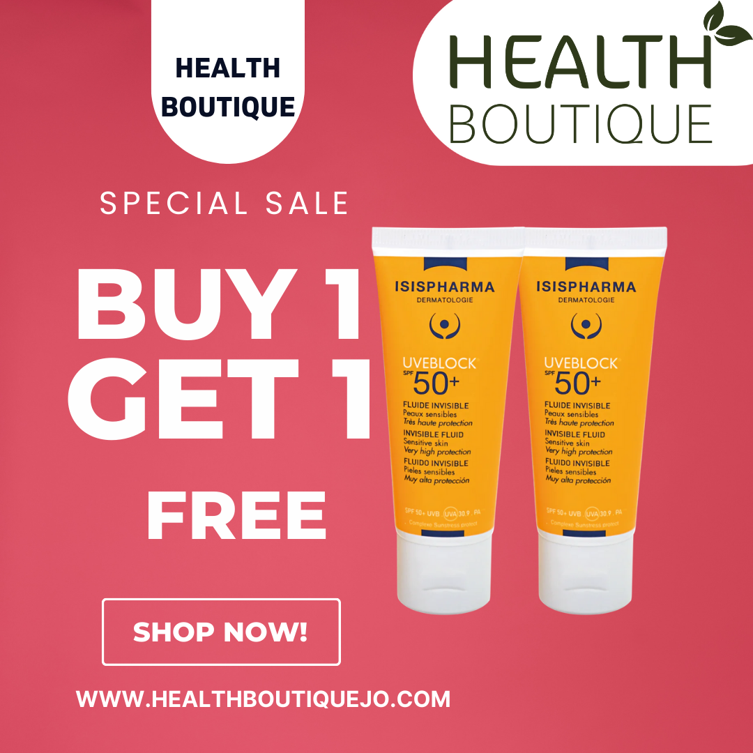 Isis Pharma Uveblock SPF 50 Plus Fluid Broad Spectrum Sunscreen 40ml Health Boutique