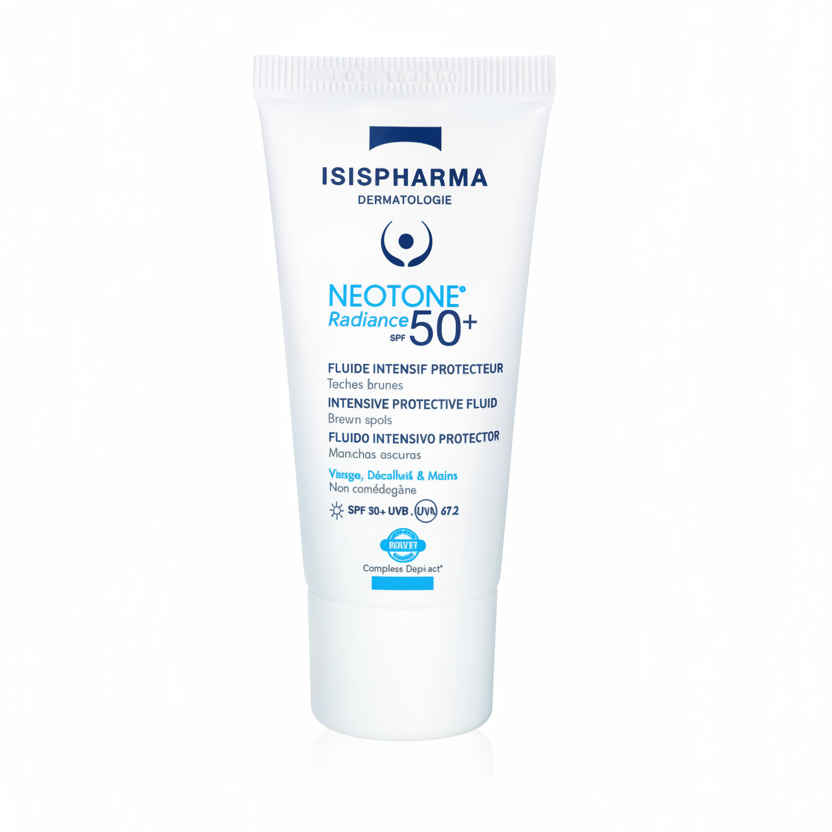 Isispharma Neotone Radiance SPF 50 Plus DEPI-ACT Complex Brightening Sunscreen Health Boutique
