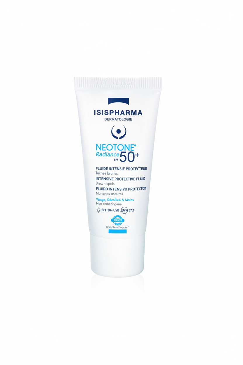 Isispharma Neotone Radiance SPF 50 Plus DEPI-ACT Complex Brightening Sunscreen Health Boutique