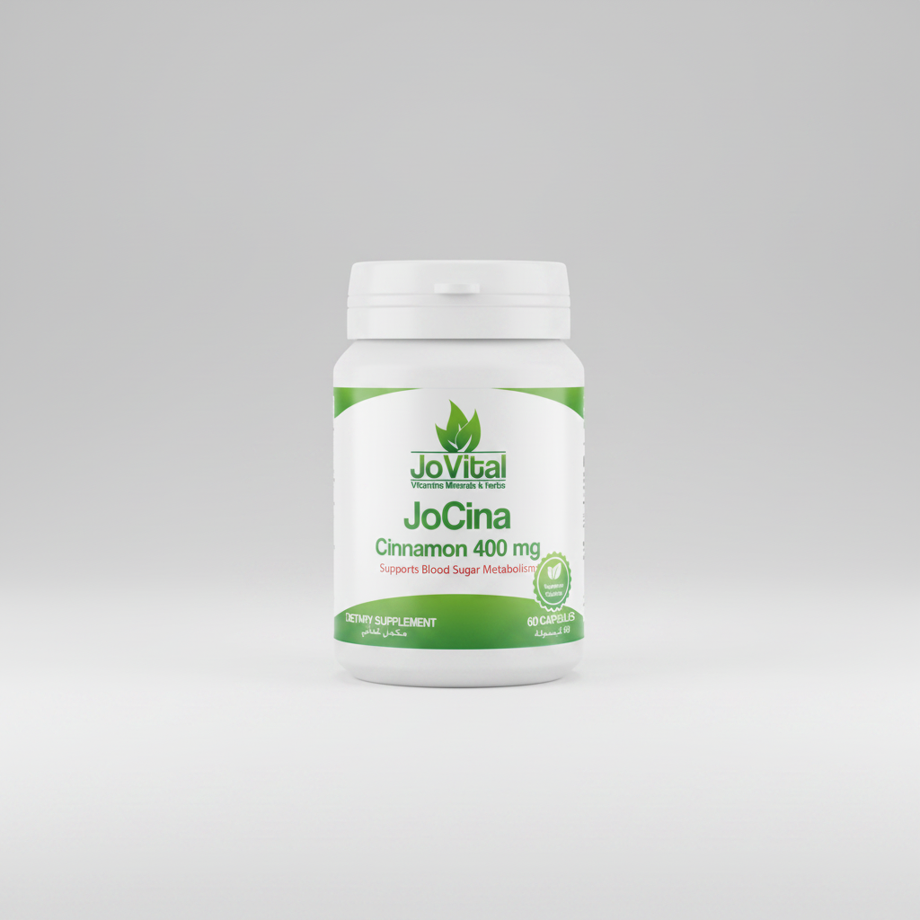 Jovital JoCina Cinnamon 400 mg 60 capsules herbal cinnamon extract supplement Health Boutique