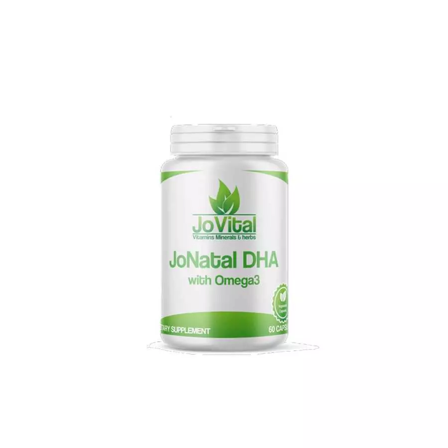 Jovital JoNatal DHA 60 capsules prenatal omega-3 DHA supplement Health Boutique