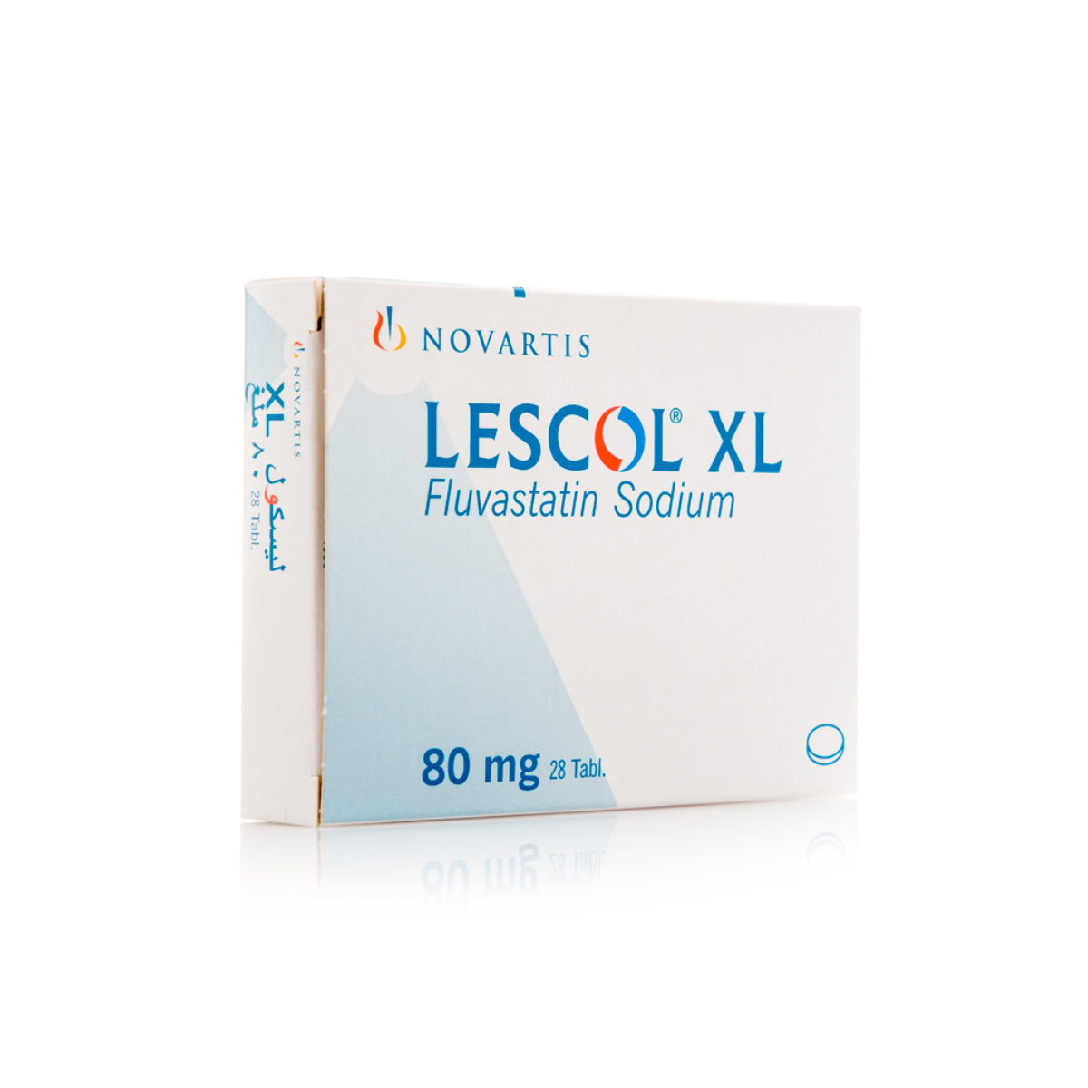 Lescol XL 80 mg fluvastatin prolonged-release capsule cholesterol medicine