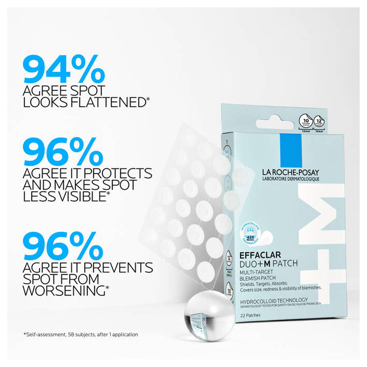 La Roche-Posay Effaclar Duo+M Multi-Target Blemish Patches 22 patches Health Boutique