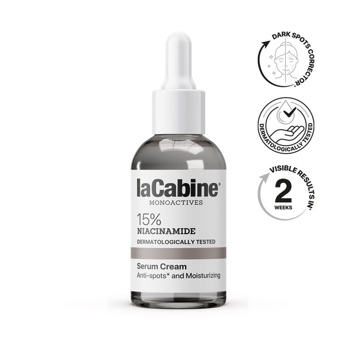 Lacabine Niacinamide 15% Serum Cream 30ml pore refining skin tone balancing care Health Boutique