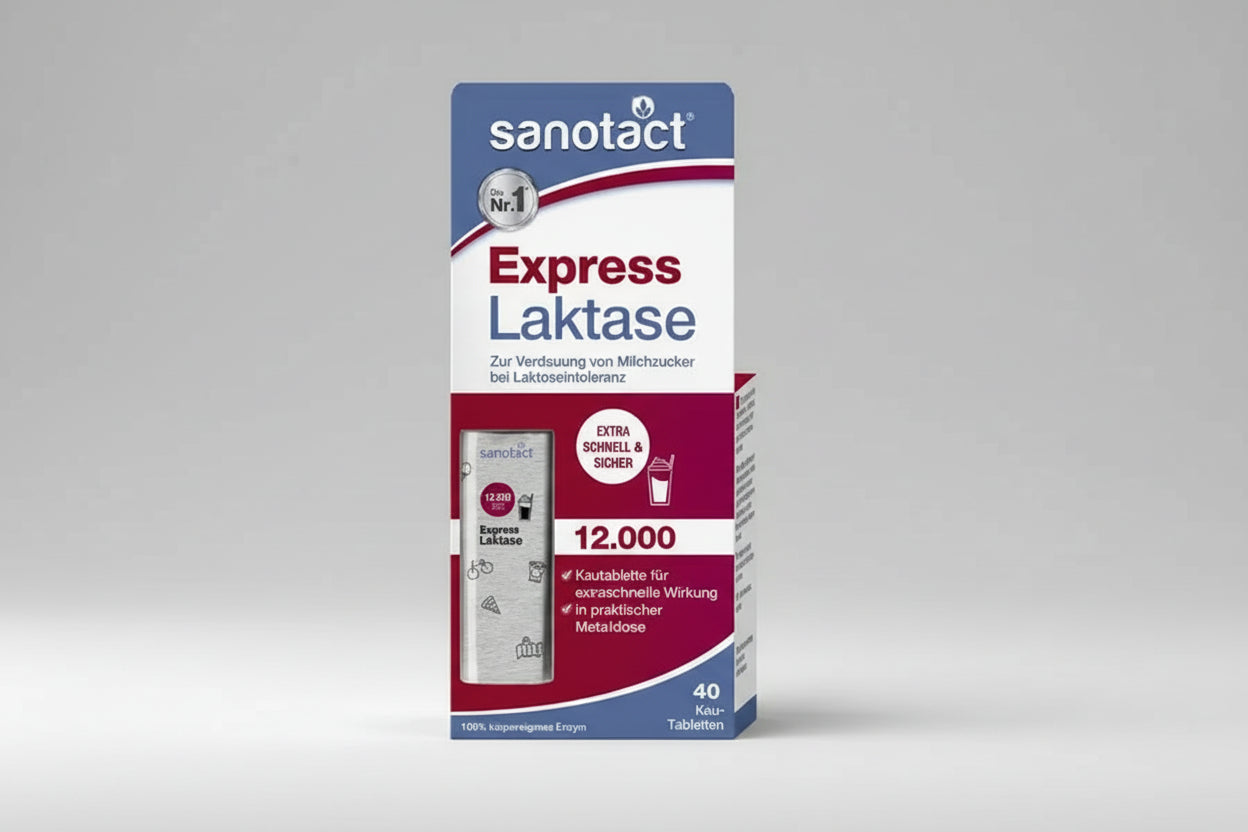 Lactase Express 12 000 FCC chewable tablets 40 for lactose digestion support