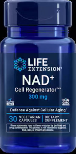 Life Extension NAD+ Jordan Cell Regenerator 300 mg vegetarian capsules – advanced supplement for cellular energy & longevity. Available at HealthBoutiqueJo.com worldwide.