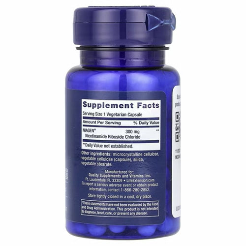 Life Extension NAD+ Jordan Cell Regenerator 300 mg vegetarian capsules – advanced supplement for cellular energy & longevity. Available at HealthBoutiqueJo.com worldwide.