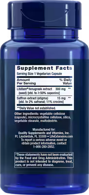 Life Extension Sexual Health for Her – 60 vegetarian capsules – female libido and hormone support supplement.