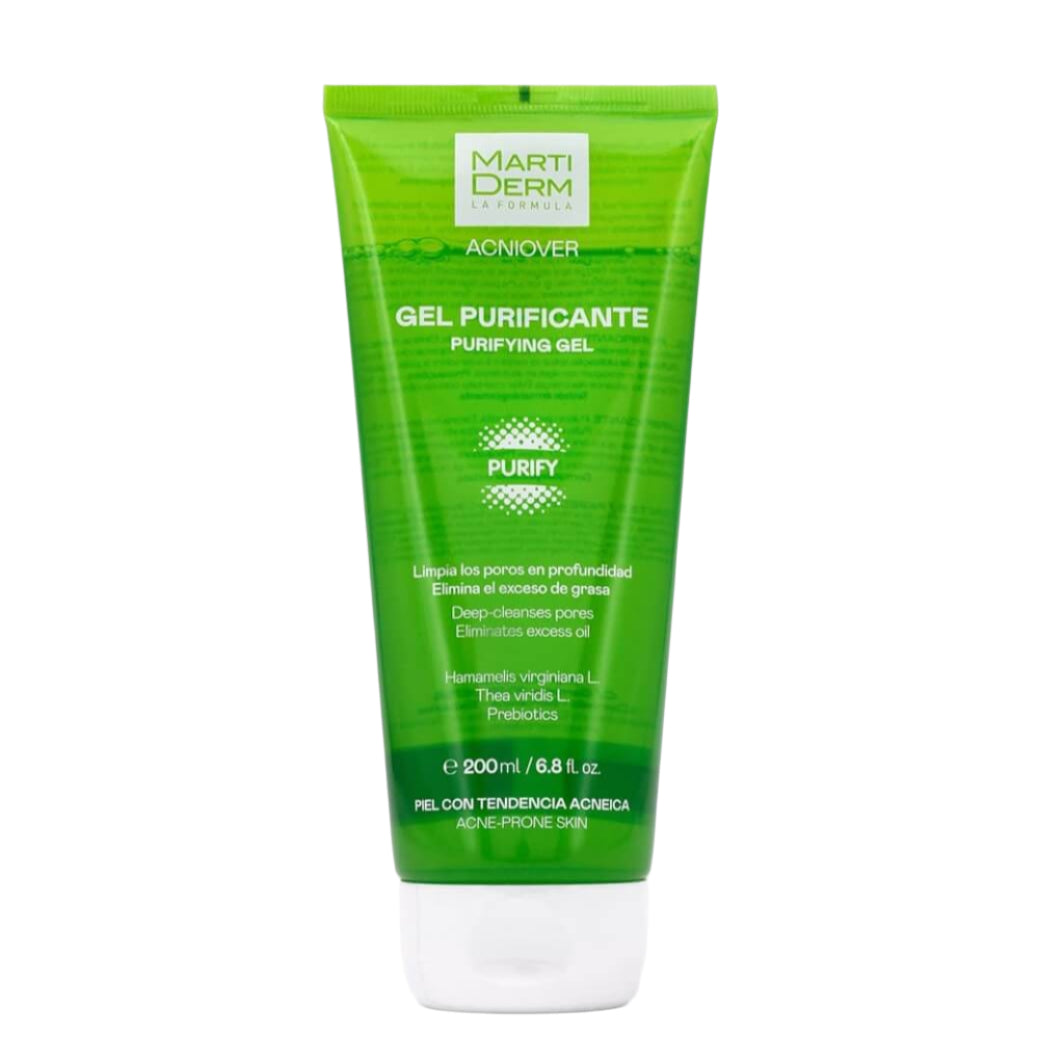 MartiDerm Acniover Purifying Gel 200ml oil control acne prone skin cleanser Health Boutique