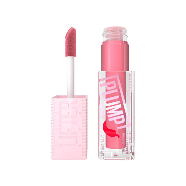 Maybelline Lifter Plump Chili Pepper – red plumping lip gloss with hyaluronic acid jordan health boutique