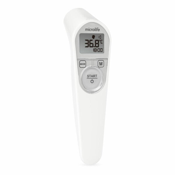 Microlife NC 200 non-contact infrared thermometer Jordan for fast, hygienic temperature measurement – suitable for families in Jordan and GCC