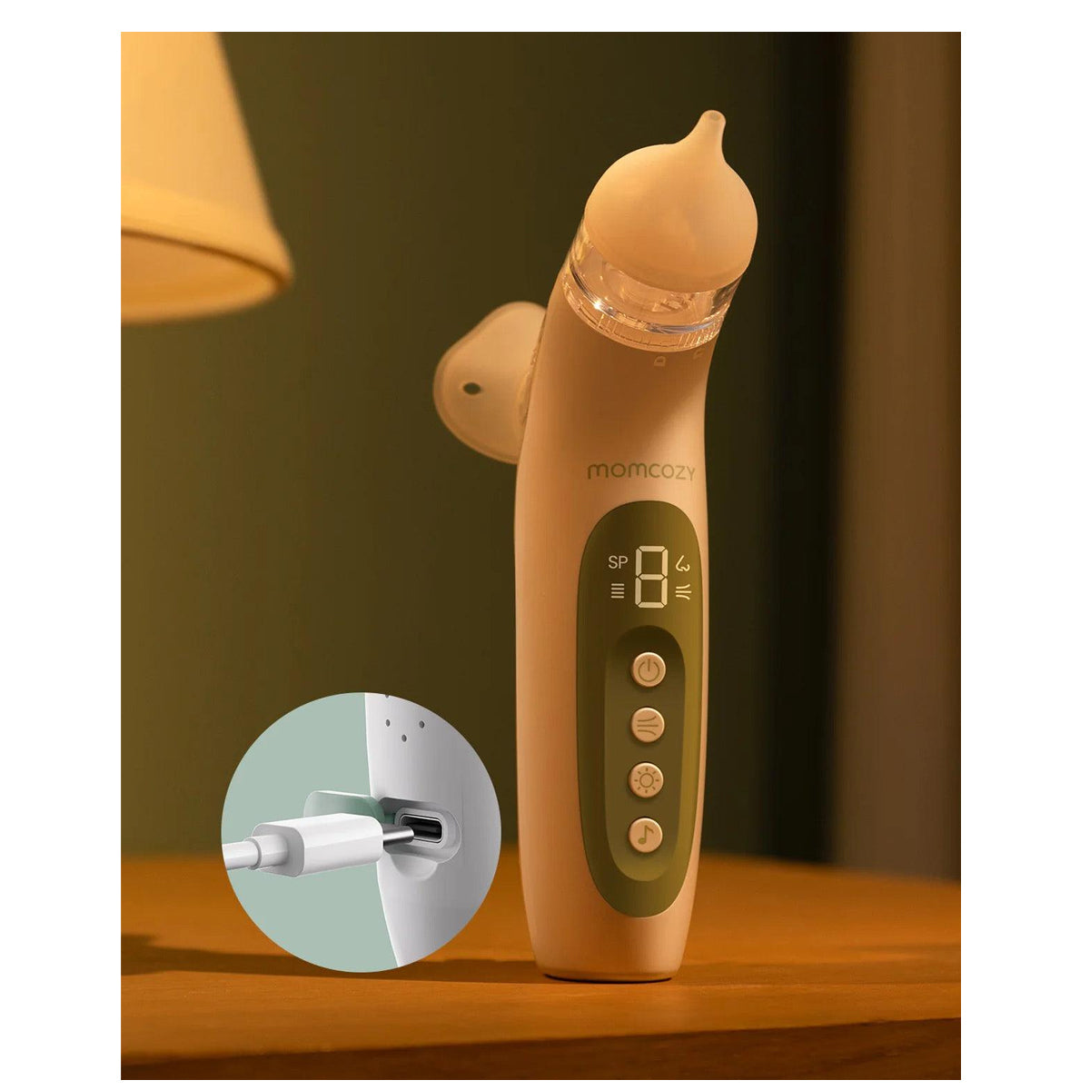 Momcozy 2-in-1 Electric Nasal Aspirator for Babies and Toddlers