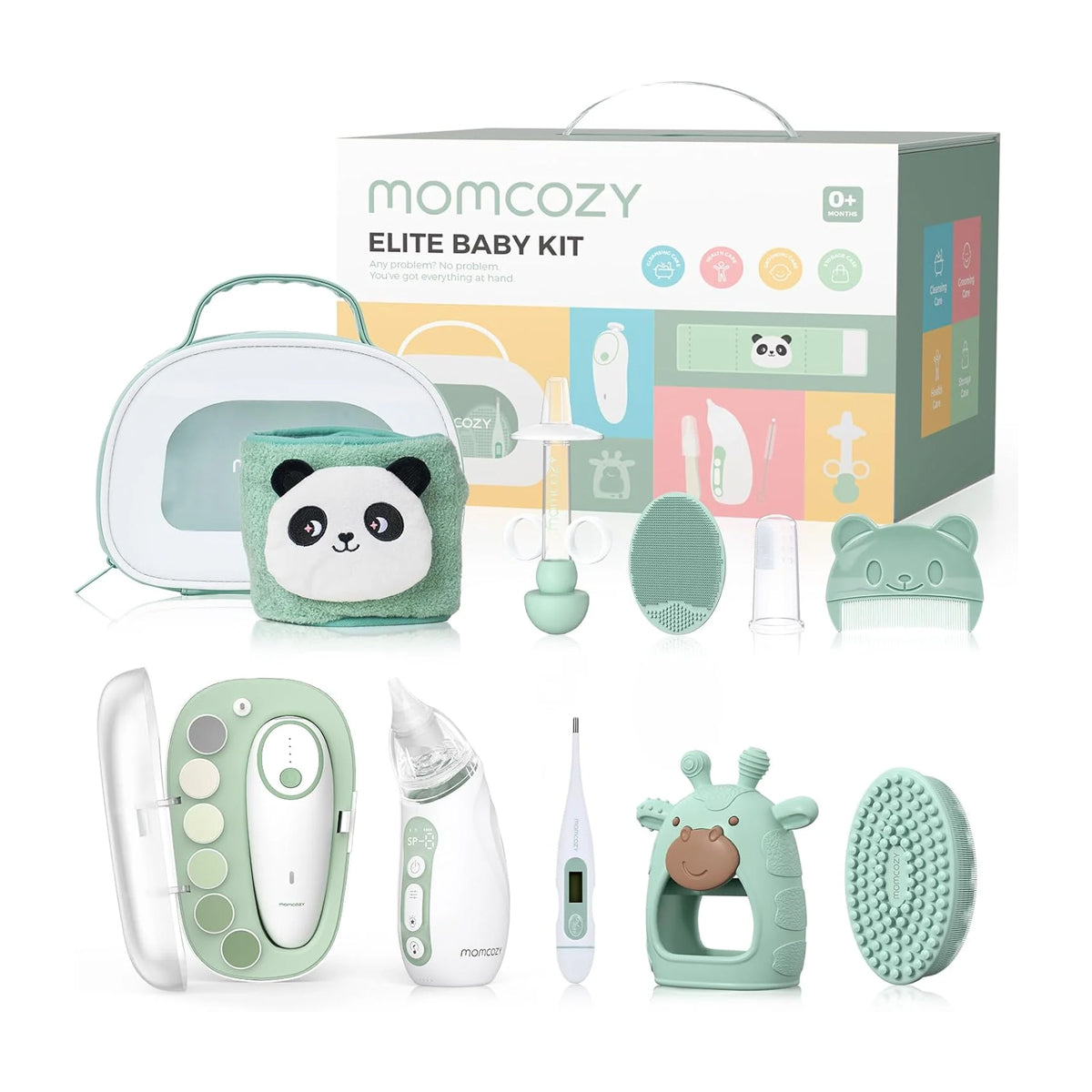 Momcozy All-in-1 Elite Baby Care Essentials Kit for Newborns and Infants