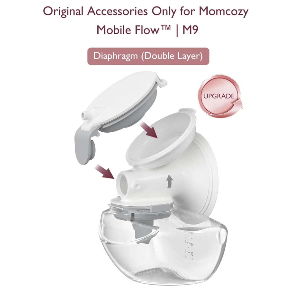 Momcozy Replacement Silicone Diaphragm for M9X2 Breast Pump
