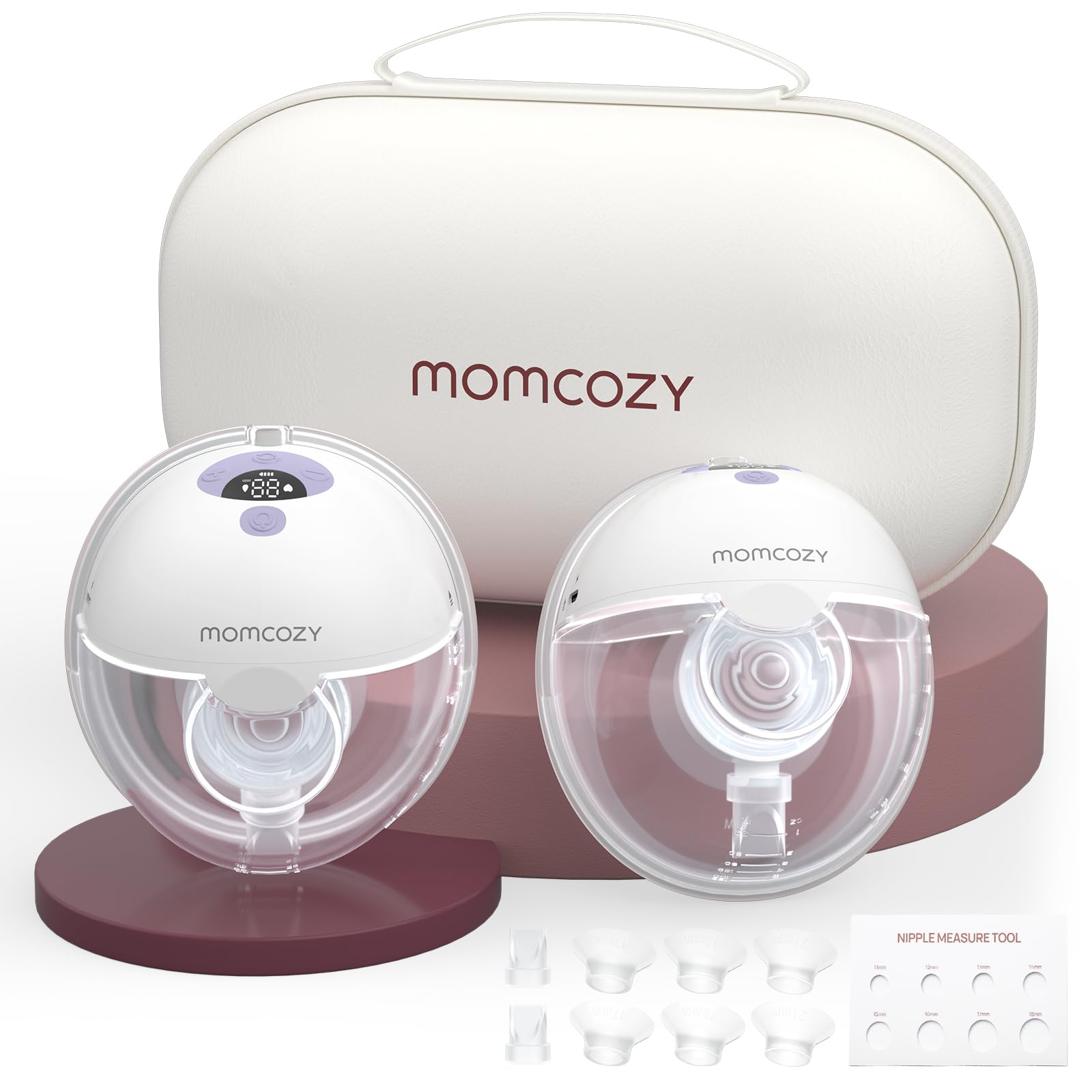 Momcozy All-in-one M5 Wearable Breast Pump - Painlessly Pump