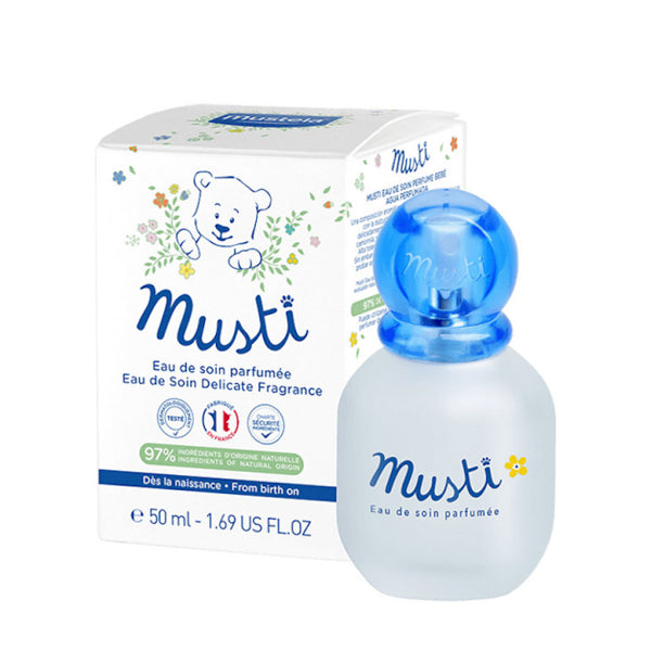 Mustela Musti Eau De Soin Baby Fragrance Spray Alcohol Free Chamomile Honey Extract 50ml Health Boutique