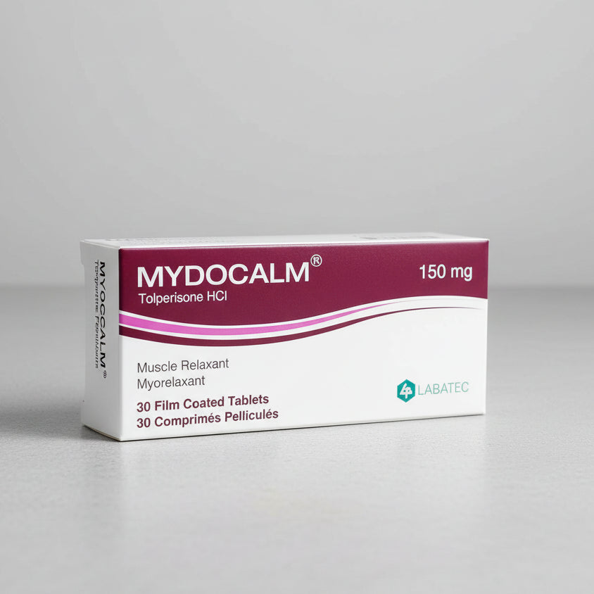 Mydocalm 150 mg tolperisone tablet 30 muscle relaxant