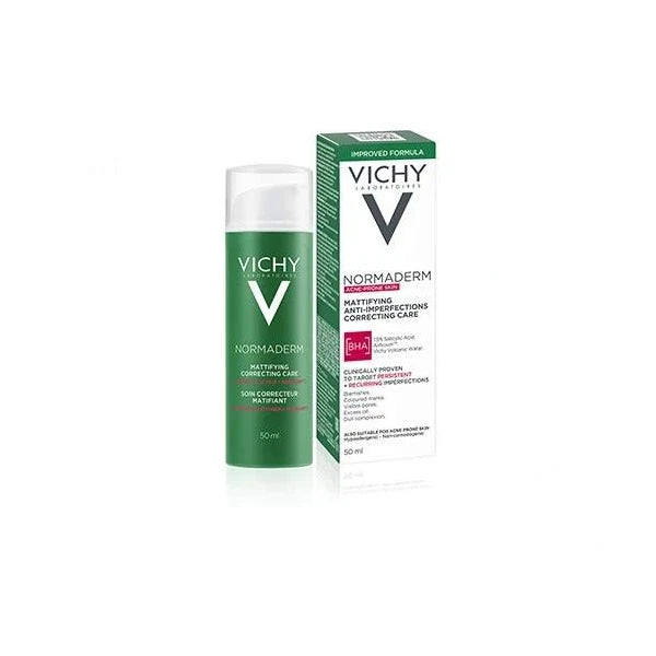 Vichy Normaderm Mattifying Correcting Care 50 ml – oil‑control anti‑blemish moisturizer for oily and acne‑prone skin | health boutique Jordan