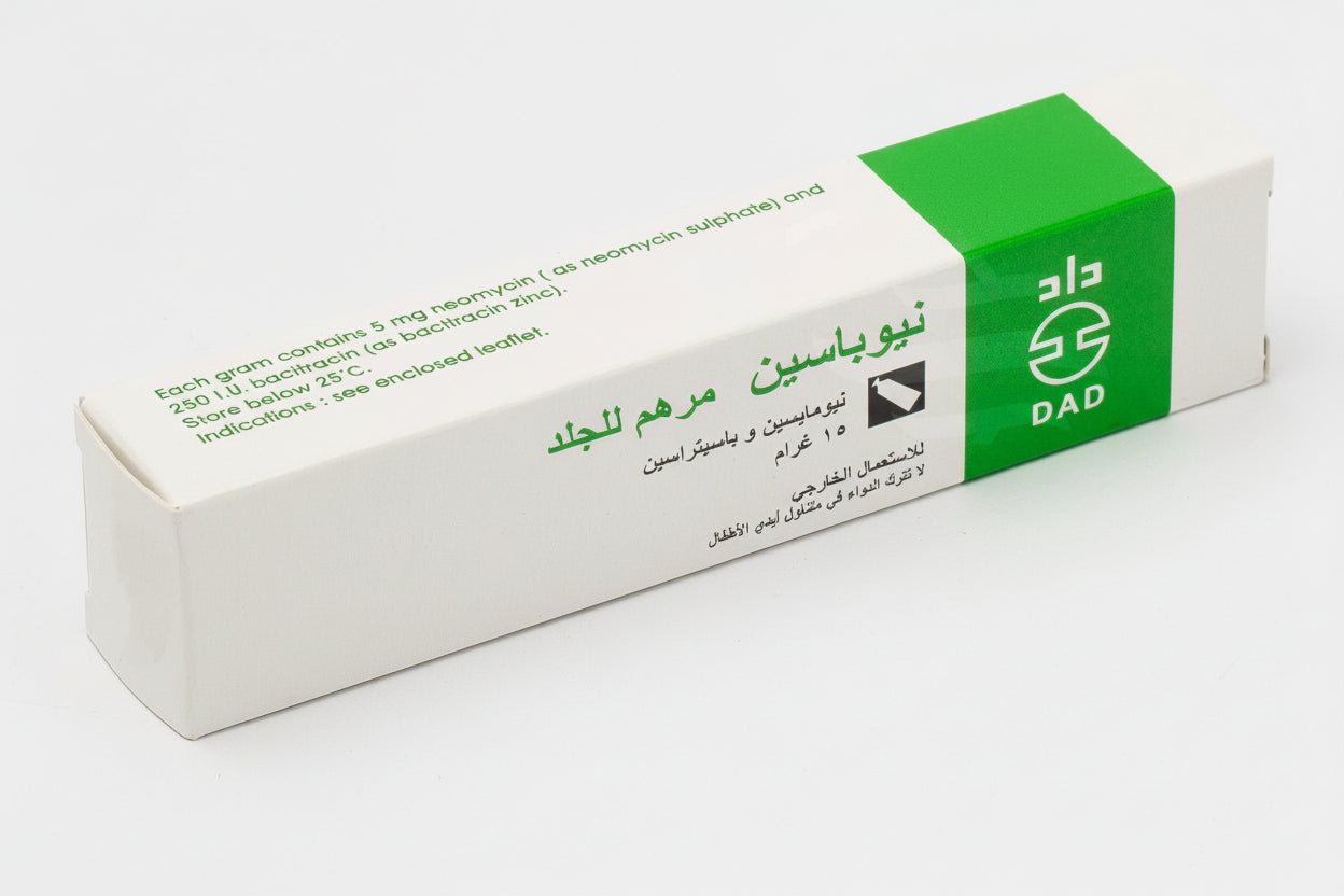 Neobacin antibiotic ointment 15g tube topical skin infection treatment pharmaceutical product Health Boutique