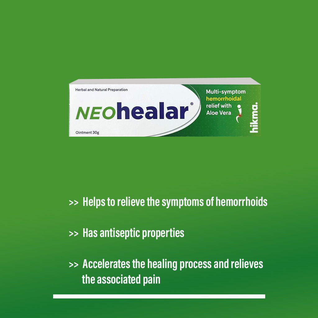 Neohealar ointment 30g lupinus albus aloe vera peppermint hemorrhoids soothing herbal ointment Health Boutique