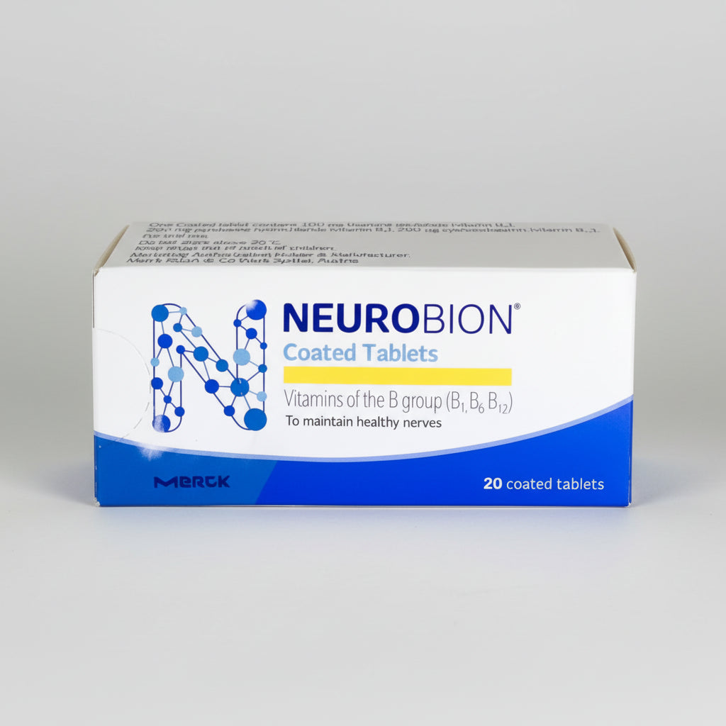 Neurobion® Tablets (20 Tablets) – Vitamin B1, B6 & B12 Nerve Support