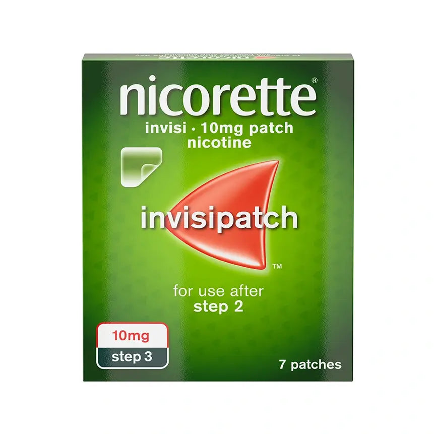 Nicorette InvisiPatch Step 3 10 mg nicotine quit smoking patch- Jordan- health Boutique