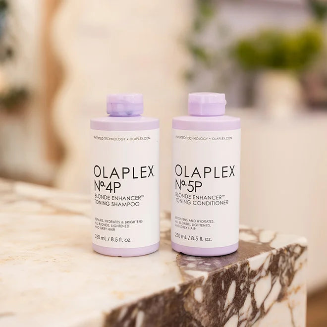 Olaplex Nº.5P Toning Conditioner 250ml – Purple Conditioner for Brassy Blonde, Gray & Silver Hair | Jordan