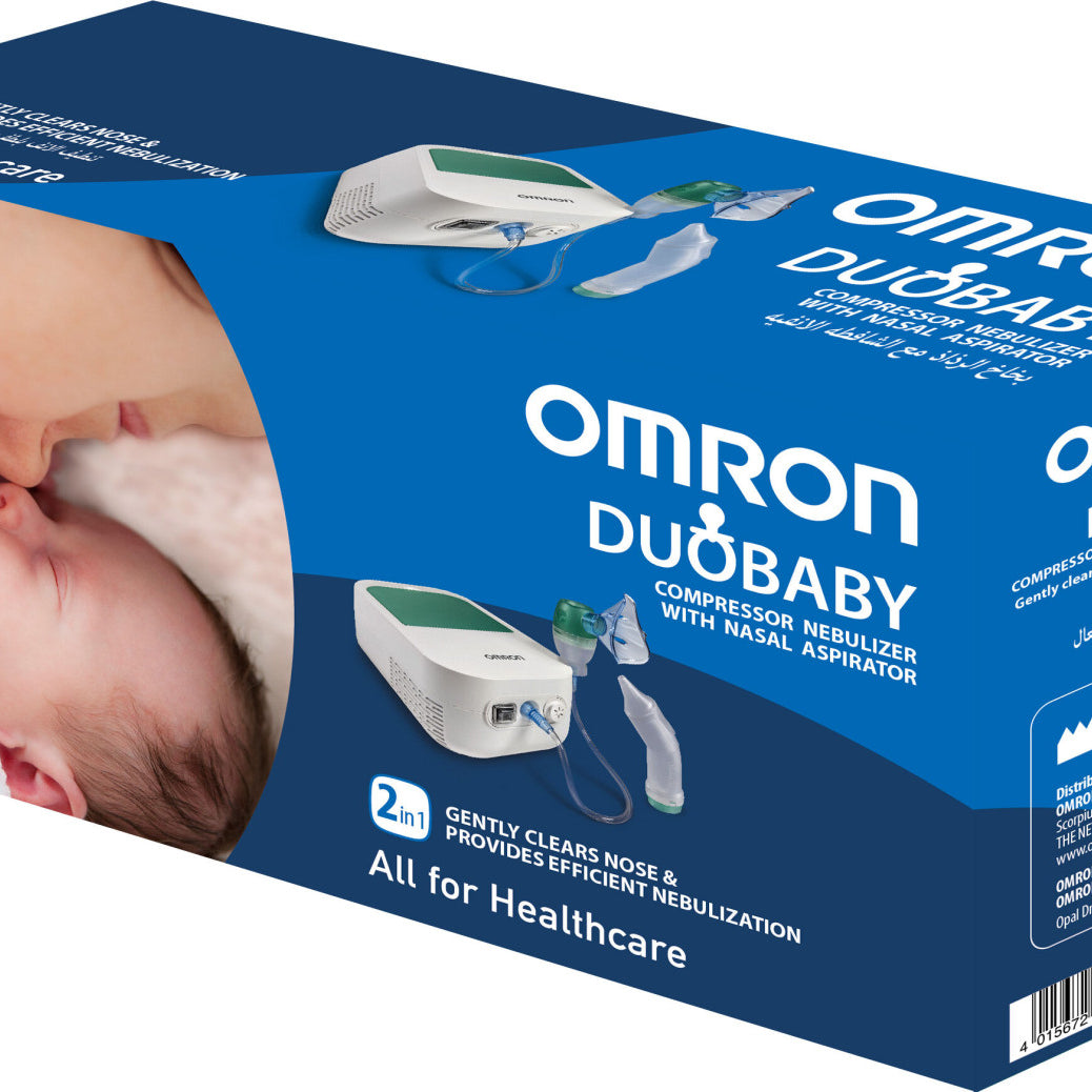 Omron C 301 Duo Baby Nebulizer + nasal aspirator 1- health boutique