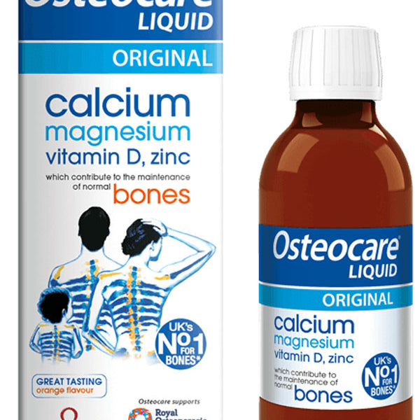 Vitabiotics Osteocare® Liquid calcium magnesium vitamin D3 bone support supplement Health Boutique