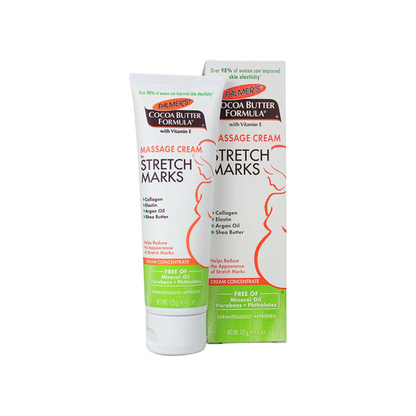 Palmer's Massage Cream for Stretch Marks 125g moisturizing pregnancy cream with cocoa butter Health Boutique.