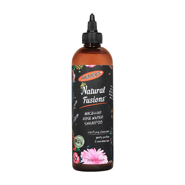 Palmer's Natural Fusions Lavender Rosewater Shampoo 350ml moisturizing shampoo for dry frizzy hair Health Boutique