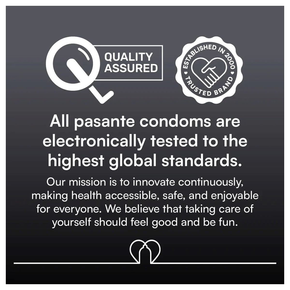 Pasante Extra Lubricated Latex Condoms - 3 Pack