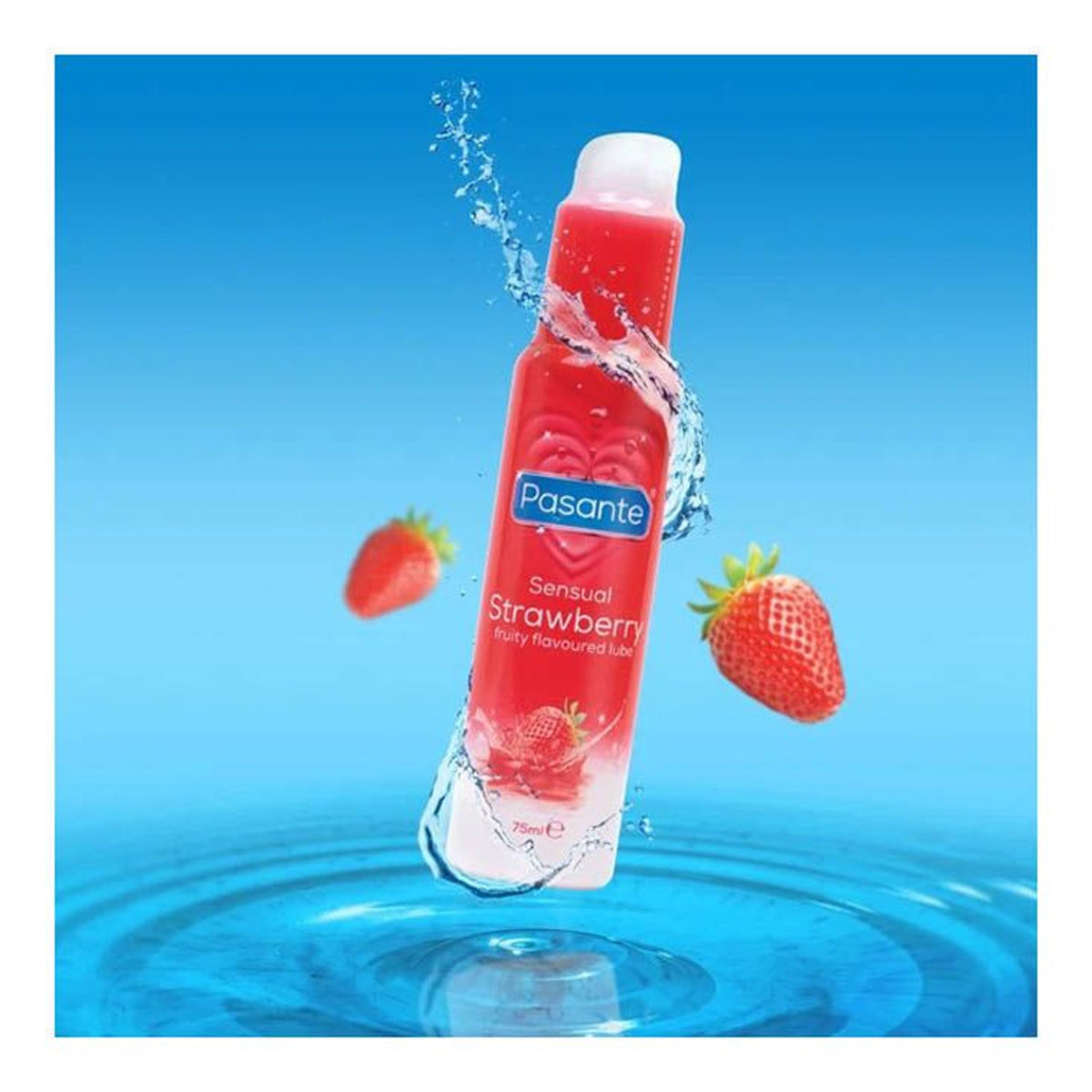 Pasante Strawberry Flavored Personal Lubricant 75ml