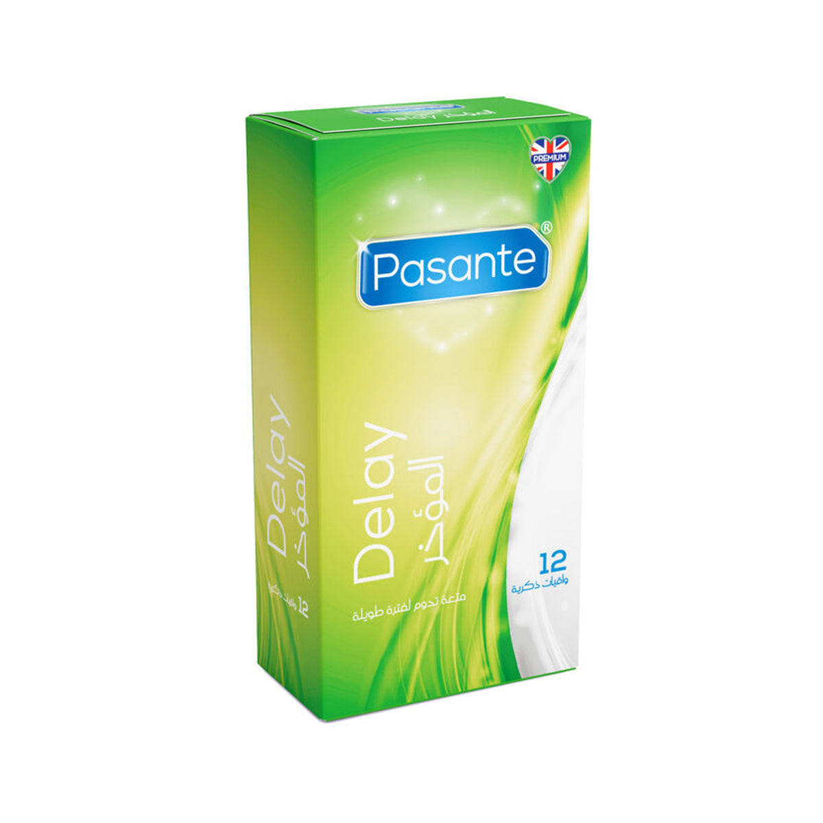 Pasante Delay Infinity Condoms - Long Lasting Performance - 12 Pack