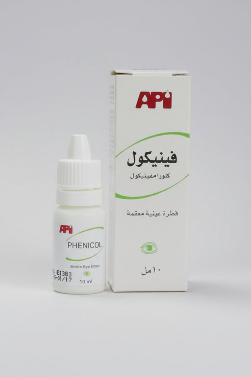 Phenicol 0.5% chloramphenicol eye drops 10ml bottle ophthalmic antibiotic product Health Boutique
