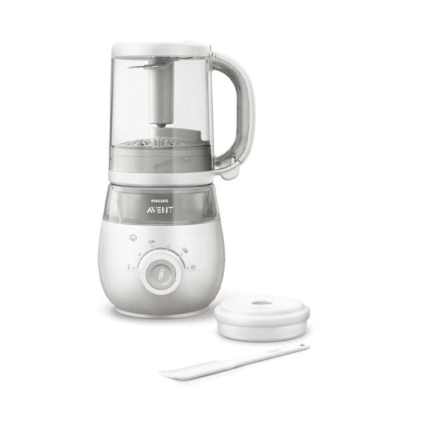 Philips Avent 4-in-1 Healthy Baby Food Maker SCF875/01 for steaming and blending baby meals - Health Boutique Jordan