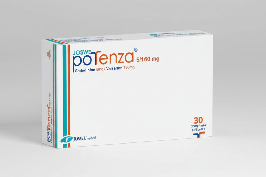 Potenza® 5/160 Mg Tablets (30 Tablets) – Hypertension Combination Therapy