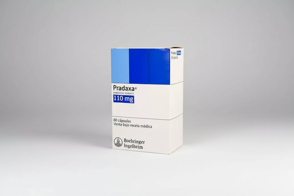 Pradaxa 110 mg capsules dabigatran etexilate oral anticoagulant therapy