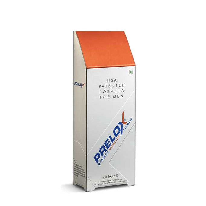 Prelox tablets 60 male sexual health circulation support supplement