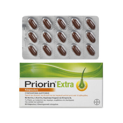 Priorin Extra 60 Capsules – hair growth and hair thinning support supplement | health boutique | Jordan
