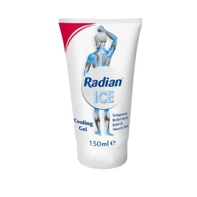 Radian Ice Cooling Gel 150 ml tube menthol muscle relief topical gel