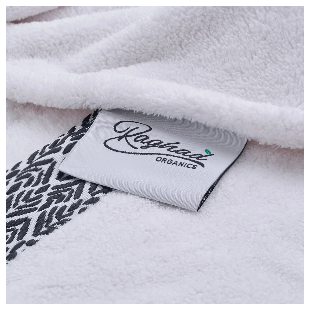 Raghad Organics Orange Petal Hair Towel