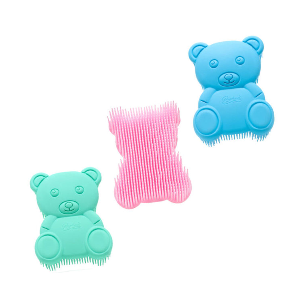 Raghad Organics Baby Bear Loofah silicone baby bath tool gentle cleansing sensitive skin safe hygiene Health Boutique